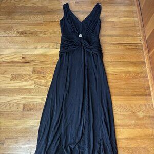 Marsoni Evening Gown Size 6 Long Black Dress